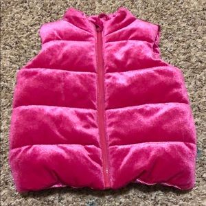 Gymboree girl vest hot pink size 2T